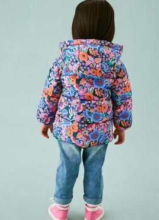 Курточка в цветочный принт тепла🌸🌸🌸5 фото