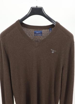 Чоловічий светр gant / size m brown2 фото