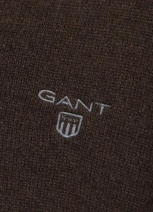 Чоловічий светр gant / size m brown5 фото