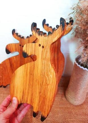 Статуетки з дерева три лося. 3