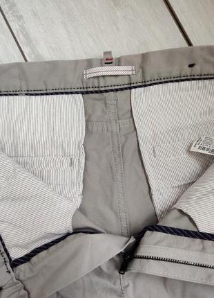 Якісні чоловічі брюки штани світло-сірого кольору 32 р пояс 42 см турція10 фото