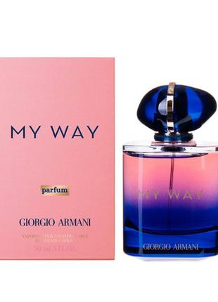 Женский парфюм giorgio armani my way parfum 90 ml.1 фото