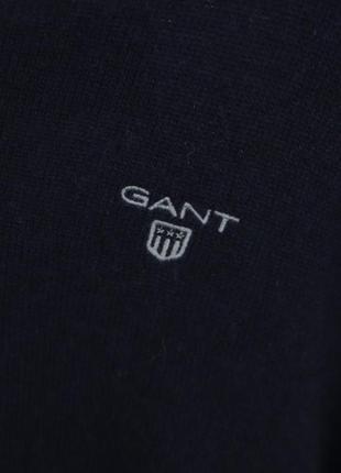 Чоловічий светр gant / xl dark blue4 фото