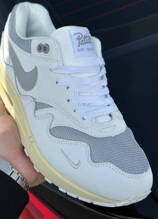 Кроссовки nike dunk money cat low back to life full form 1 patta white3 фото