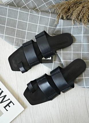 Асимметричные сандалии из кожи от mango7 фото