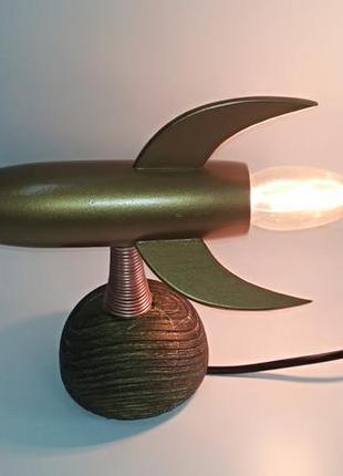 Лампа-ночник "ракета"4 фото