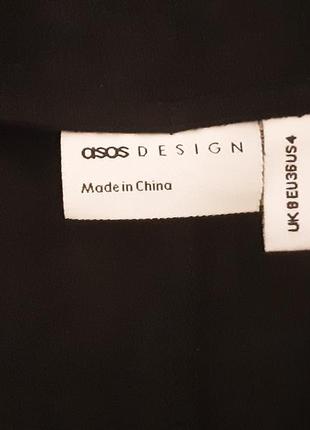 Брюки из экокожи asos design s 44-462 фото