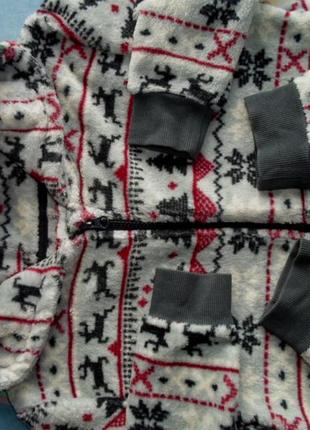 Пижама комбинезон слип кигуруми флисовый 8 лет рост 1285 фото
