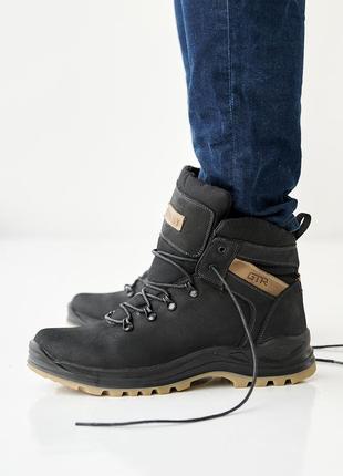 ❄️якісна натуральна шкіра ❄️ черевики зимові базові2 фото