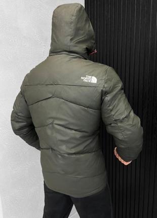 Демисезонная мужская куртка в стиле тн tnf the north face на синтезе качественная базовая3 фото