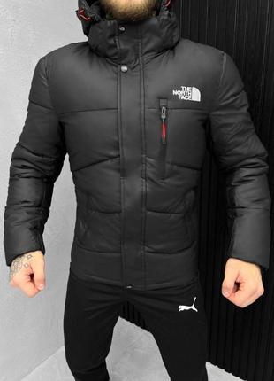 Демісезонна чоловіча куртка тнф tnf the north face на синтепоні якісна базова