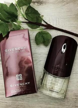 Парфум givenchy pour homme 100 ml туалетна вода чоловічі парфуми живанші пур хом 100 мл червоні3 фото