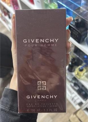 Парфум givenchy pour homme 100 ml туалетна вода чоловічі парфуми живанші пур хом 100 мл червоні2 фото