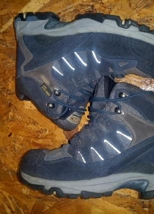 Шкіряні замшеві черевики ботінки не промокні meindl gore-tex3 фото