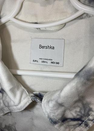 Джинсова куртка bershka4 фото