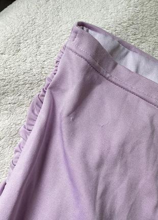 🪻облегающее лиловое платье по фигуре в стиле oh polly с завязкой под корсет, драпирование7 фото