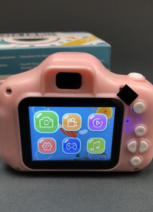 Дитяча цифрова камера, 2-дюймовий кольоровий екран ips 1080p hd 400 мач4 фото