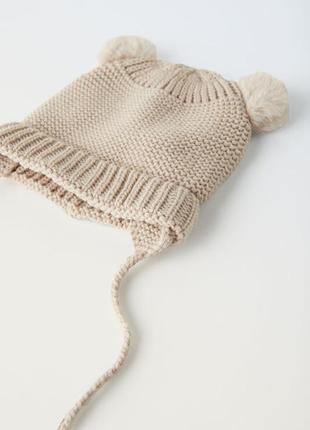 Шапка zara осень, шапка h&amp;m зима