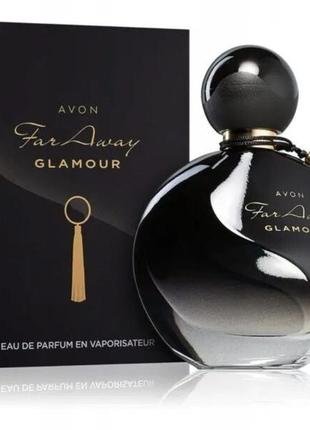 Женская парфюмерная вода avon far away glamour, 50 мл (эйвон фар евей гламур)3 фото