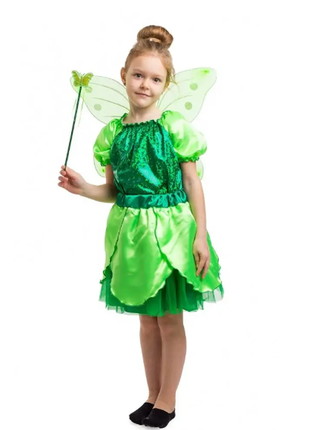 🧚  карнавальний костюм феї Дінь-дінь на дівчинку 110-134 см Bikpl200ве 🧚