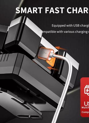 Ліхтарик налобний акумуляторний usb led2 фото