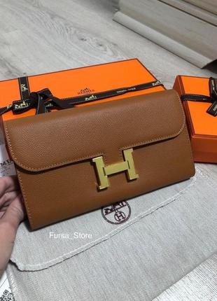 Кошелек в стиле hermes2 фото