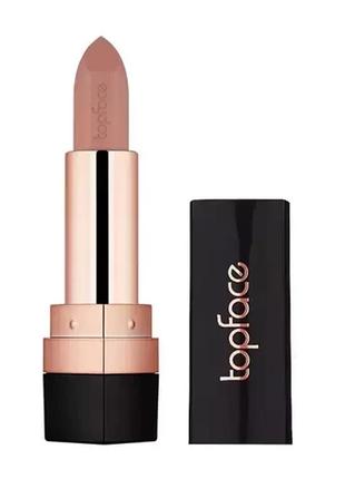 Помада для губ матовая topface "instyle - matte lipstick" ,001 white mocha kiss