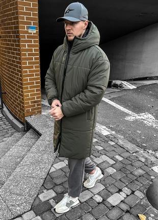 Шикарная зимняя мужская куртка - пуховик .2 фото