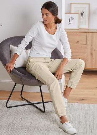 Стильні високоякісні бавовняні штани карго від tchibo 40 евро