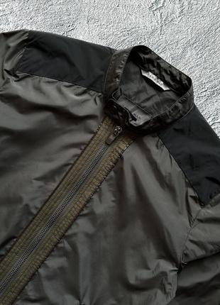 Дуже крута, оригінальна куртка, вітровка з шкіряними вставками від zara man5 фото