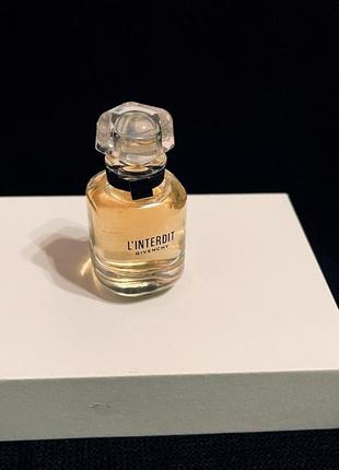 Женский парфюм givenchy l'interdit (10 мл)