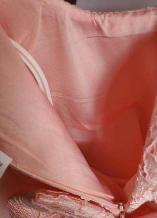 Дитяча гарна рожева ошатна пишна сукня з довгим рукавом на 1 рік рочок 12 місяців на день народження свято фотосесію весілля9 фото