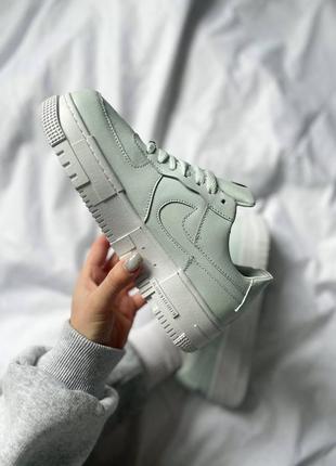 Кроссовки женские nike air force 1 pixel"mint"