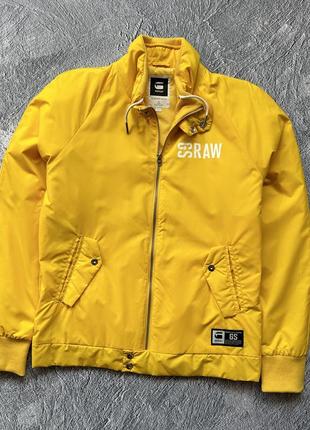 Дуже крута, оригінальна куртка g-star raw crockett yellow1 фото