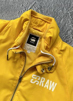 Дуже крута, оригінальна куртка g-star raw crockett yellow3 фото