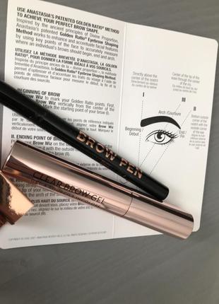 Anastasia beverly hills brow kit гель и олівец  для бровей6 фото