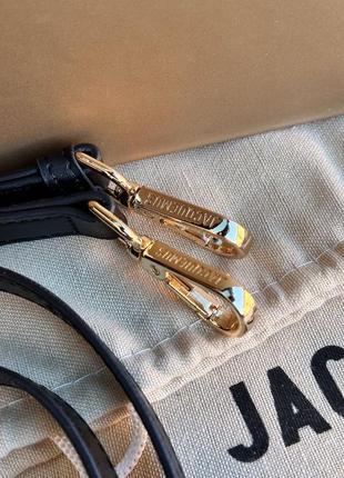 Кожаная сумка премиум. бренда jacquemus кожаный ремешок на плече5 фото