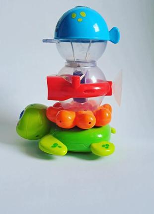Hola toys набір для купання весела компанія- іграшка для ванної.3 фото
