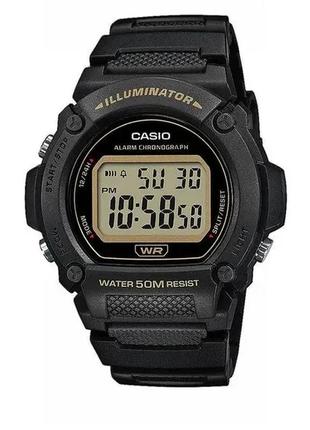 Casio collection w-219h-1a2ve мужские наручные часы новые!!!