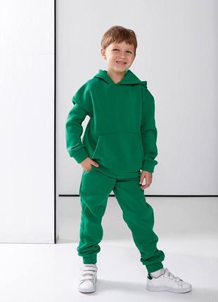 Детский теплый спортивный костюм для мальчика и для девочки (унисекс)3 фото