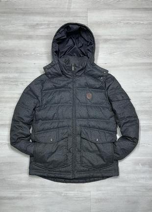 Onetruesaxon down jacket фирменная теплая мужская подвижная куртка с капюшоном на уровне g-star2 фото