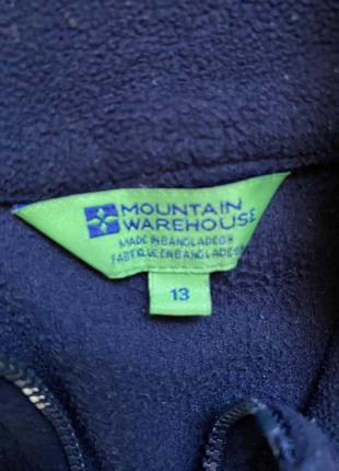 Флісова кофта синя mountain warehouse2 фото