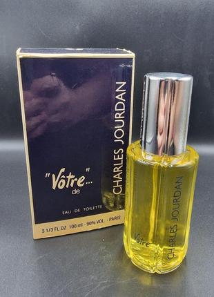 Votre charles jourdan 100ml eau de toilette