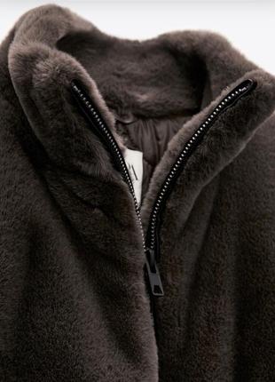 Хутряна куртка шуба zara4 фото