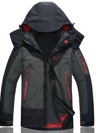 Мужские куртки 2в1 jack wolfskin3 фото