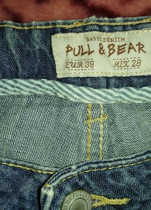 Шорты джинсовые pull& bear4 фото