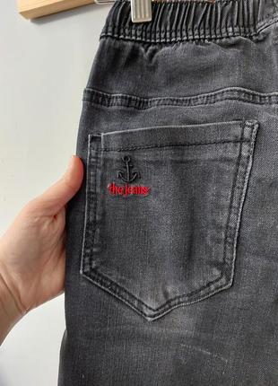 Стильные джинсы джоггеры6 фото