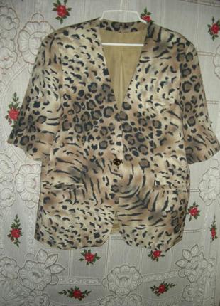 Супер пиджак"goldix"р.52,100%вискоза