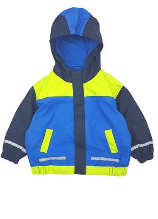 Прорезиненная куртка - дождевик для мальчика 116 - 122 x-mail, германия1 фото