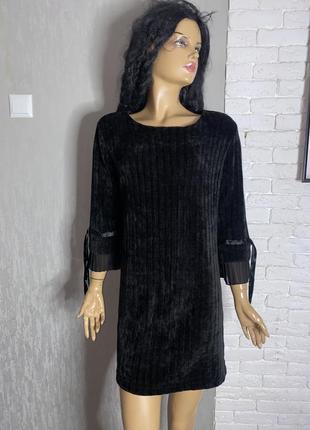 Сукня плаття з велюрової нитки new collection